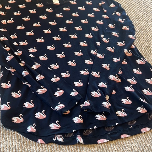 H&M pink swans tee M - Picture 2 of 4
